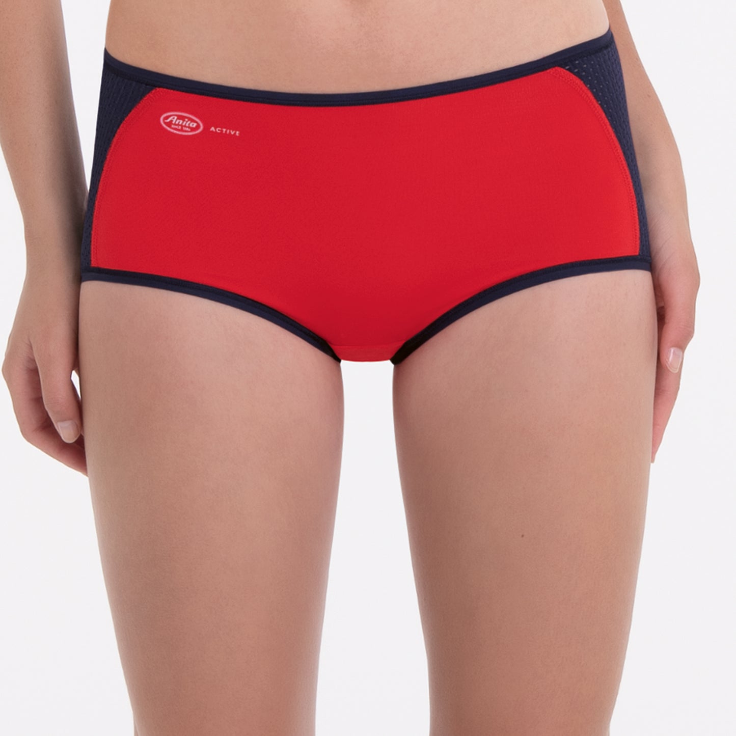 Slip Panty Red/Blue Iris