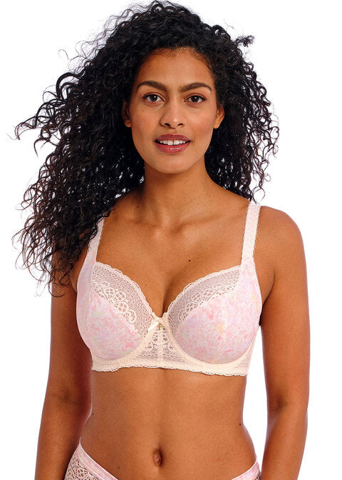 Daydreaming Peach Blossom Balcony Bra