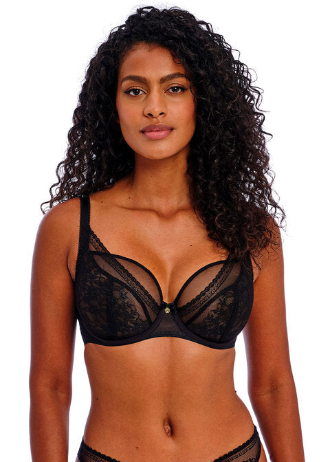 Sydnie Black Plunge Bra