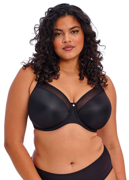 Smooth Black Moulded Bra