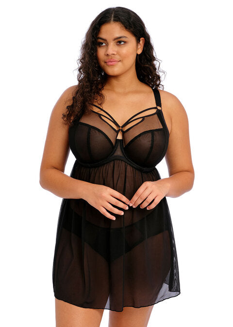 Sachi Black Babydoll