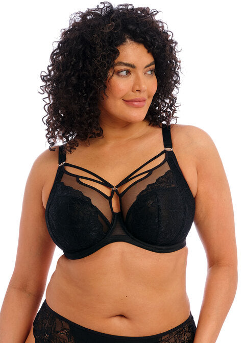 BRIANNA Black Plunge Bra