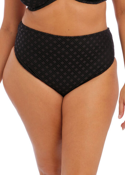 Bazaruto Black Mid Rise Bikini Brief