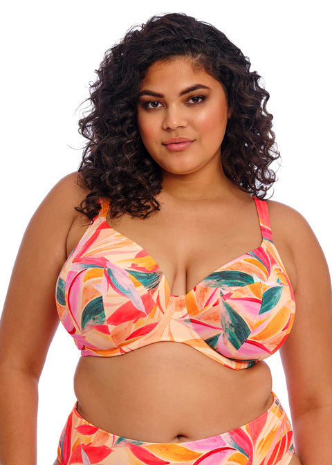 Sancho Beach Plunge Bikini Top