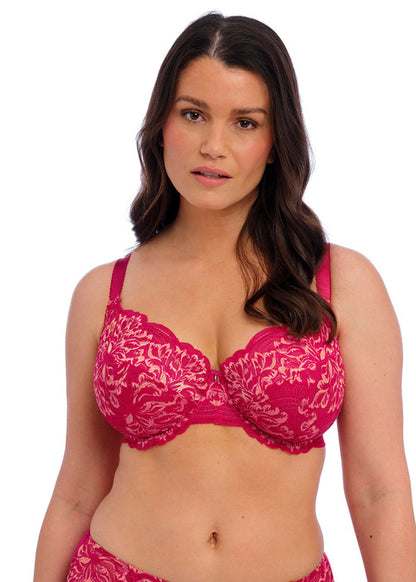 Emmaline Cerise Side Support Bra