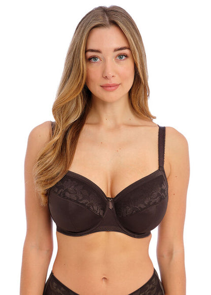 Illusion Chocolate UW Side Support Bra