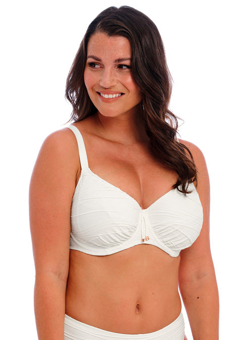 Beach Waves Linen Full Cup Bikini Top