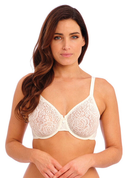 Halo Lace Ivory Underwire Bra