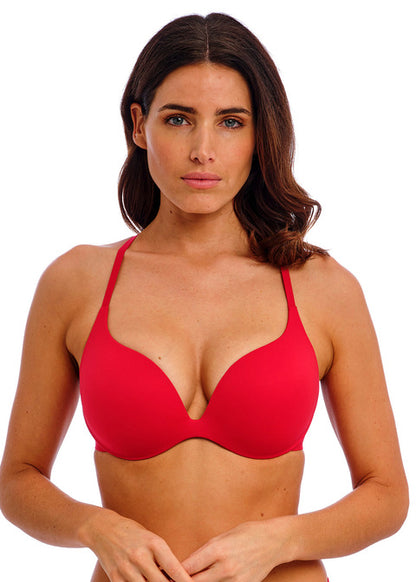 Ines Secret Equestrian Red Push Up Bra