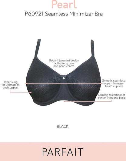 Reggiseno Pearl Black Minimizer PRONTA CONSEGNA