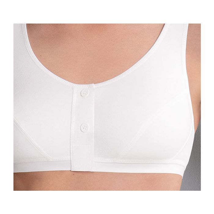 Isra Reggiseno per Protesi con Chiusura Anteriore Bianco