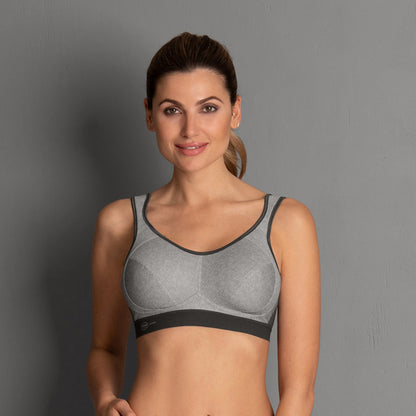 Extreme Control Reggiseno Sportivo Grigio