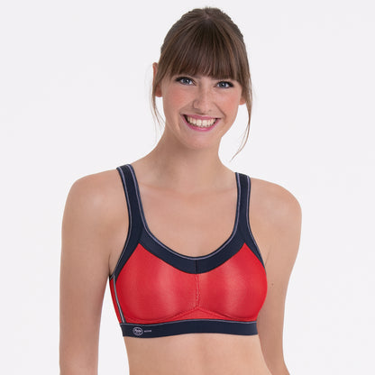 Momentum Reggiseno Sportivo Rosso