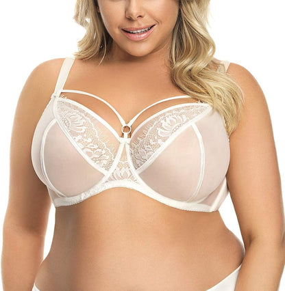 Paradise White reggiseno soft con laccetti K496 ULTIME TAGLIE PRONTA CONSEGNA