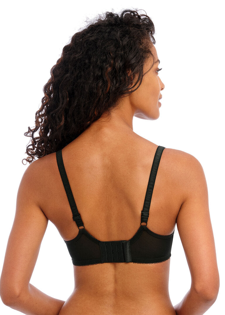 Pure Black UW Moulded Nursing Bra