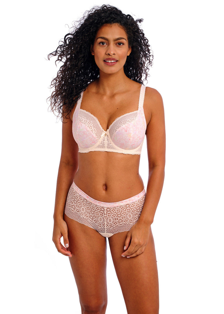 Daydreaming Peach Blossom Balcony Bra