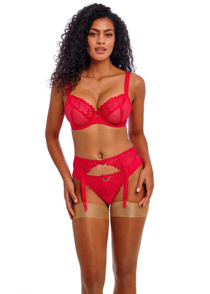 Loveland Bombshell Chilli Red Plunge Bra