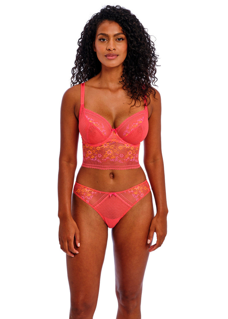 Sydnie Strawberry Ice Longline Bra