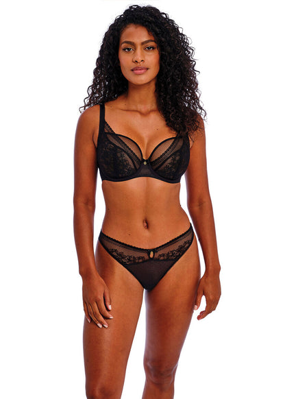 Sydnie Black Plunge Bra