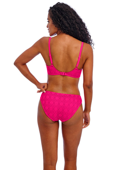 Nomad Nights Fuchsia Sweetheart Bikini Top