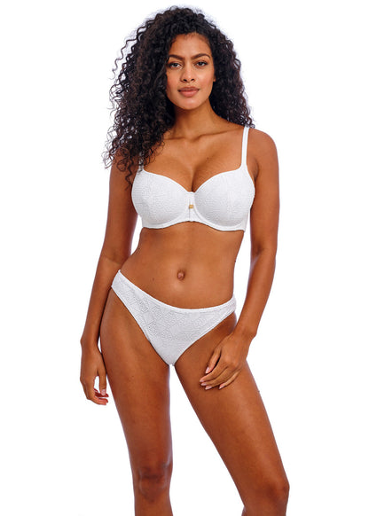 Nomad Nights White Sweetheart Bikini Top