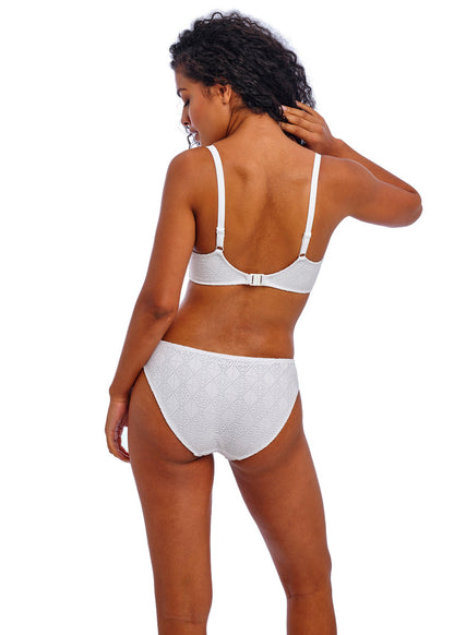 Nomad Nights White Sweetheart Bikini Top