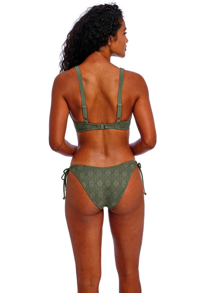 Nomad Nights Sage High Apex Bikini Top