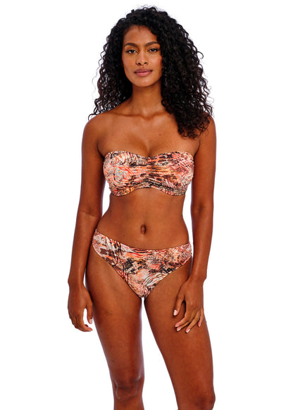 Desert Cat Sunset Bandeau Bikini Top