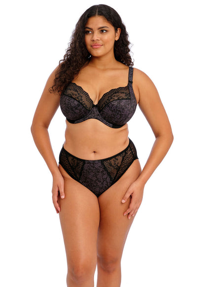 Lucie Black UW Plunge Bra-Stretch