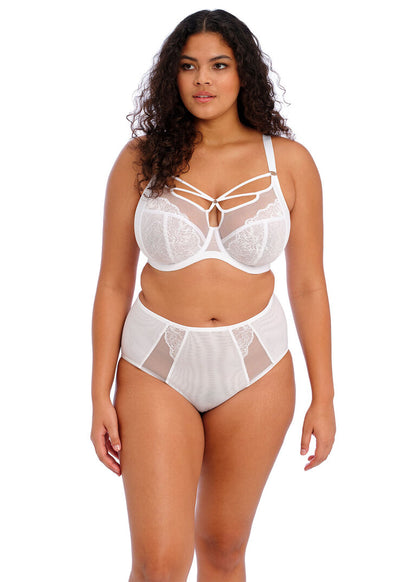 BRIANNA White Plunge Bra