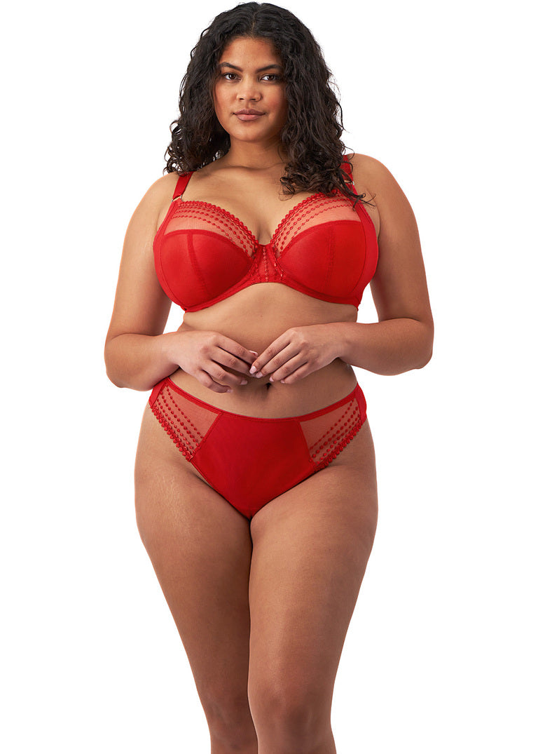 Matilda Haute Red Plunge Bra