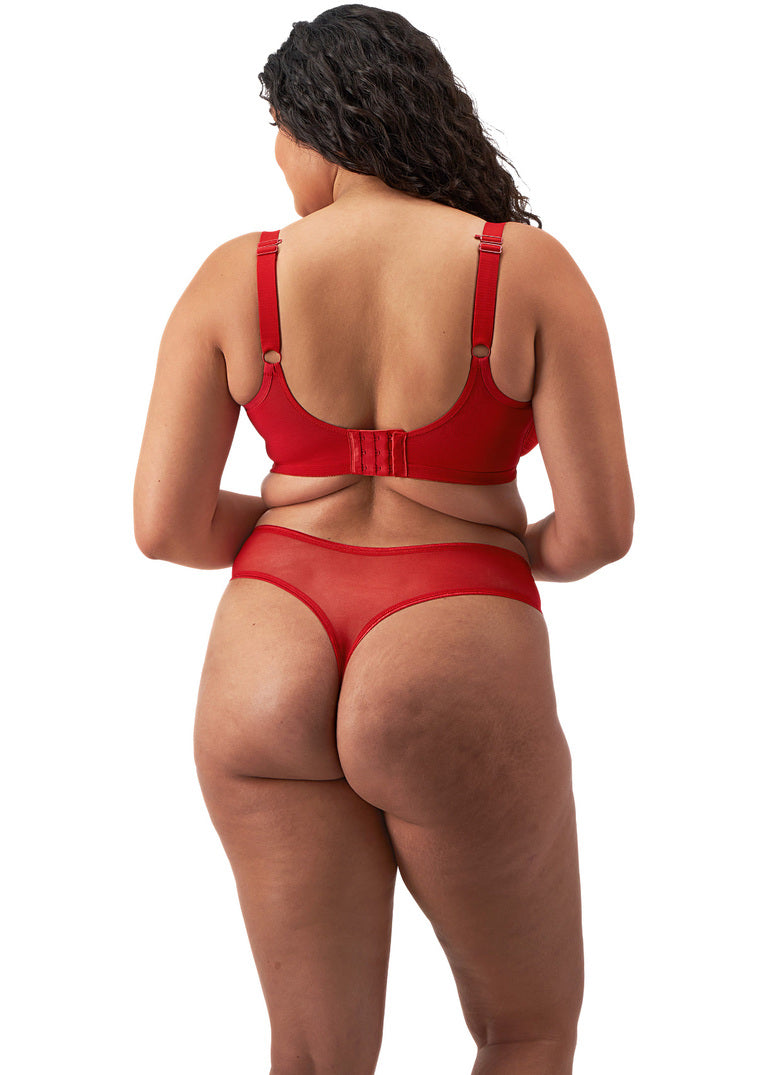 Matilda Haute Red Plunge Bra