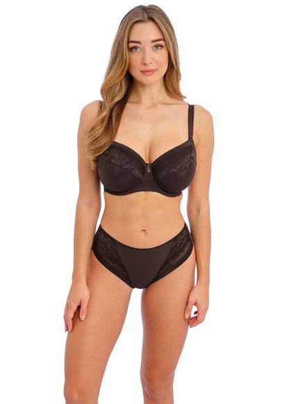 Illusion Chocolate UW Side Support Bra