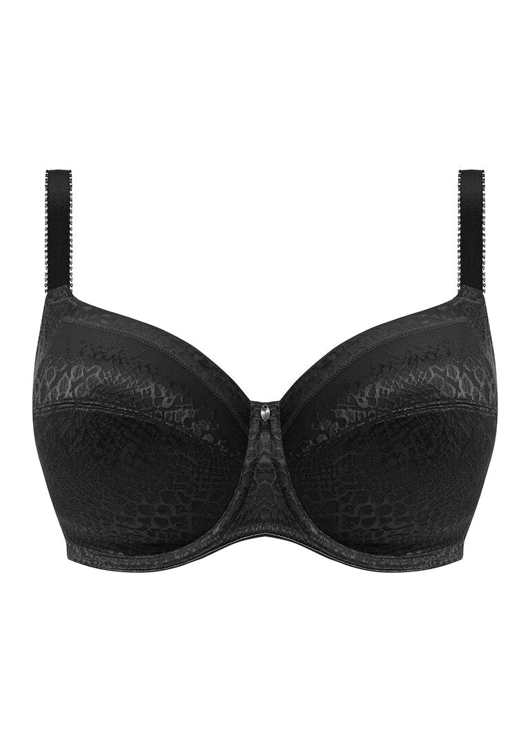 Envisage Black Full Cup Side Support Bra