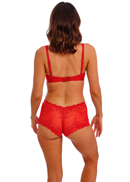 Embrace Lace Equestrian Red Soft Bra