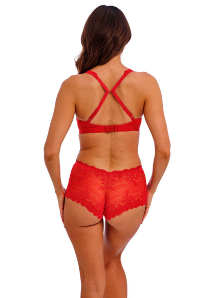 Embrace Lace Equestrian Red Soft Bra