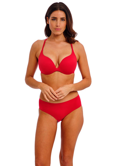 Ines Secret Equestrian Red Push Up Bra