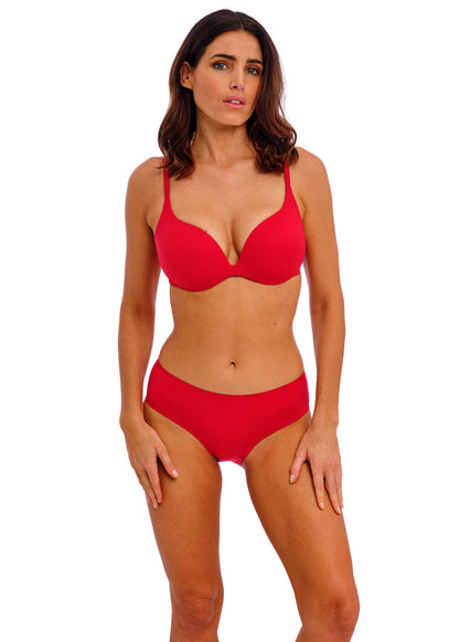 Ines Secret Equestrian Red Push Up Bra