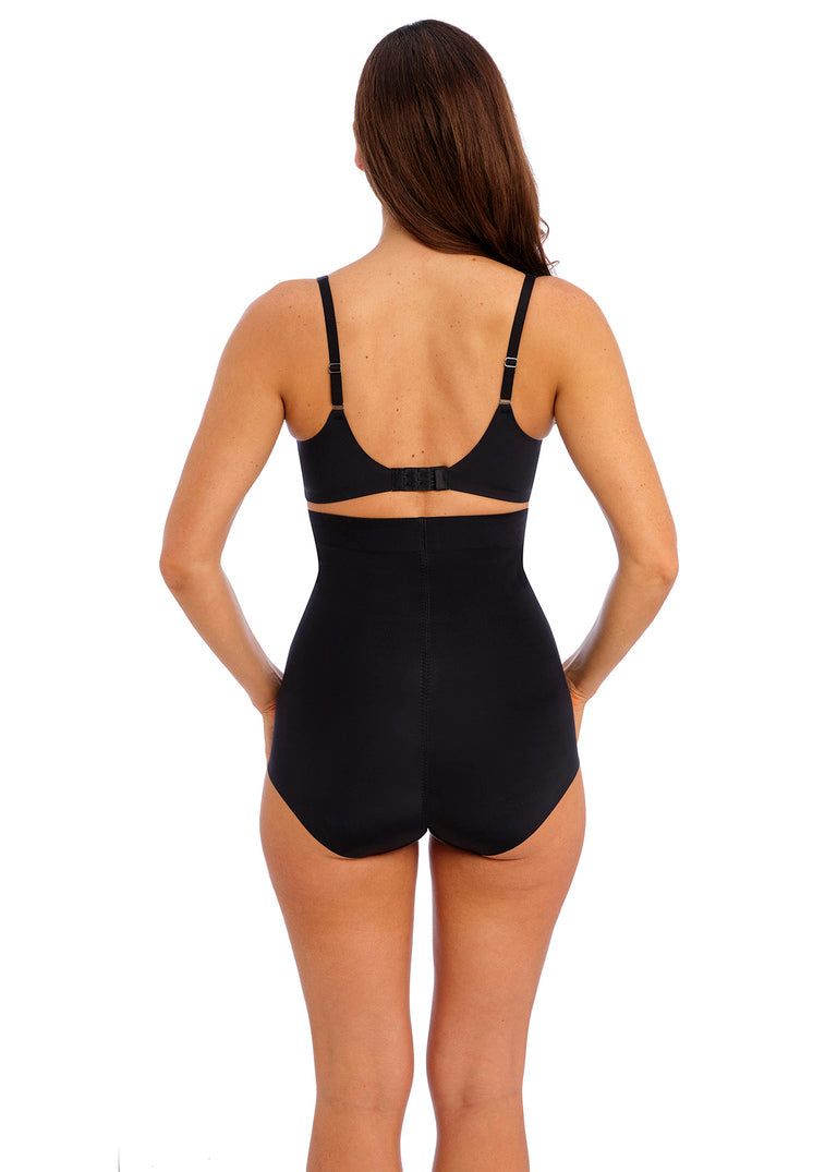 Ines Secret Black High Waist Shaping Brief