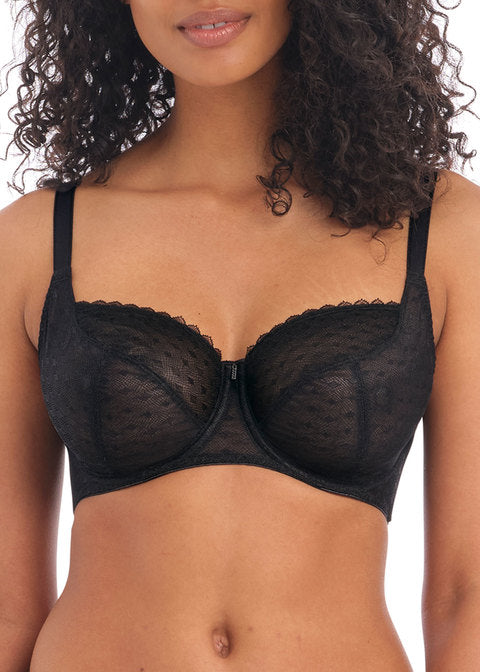 Freya Fatale Black Balcony Bra