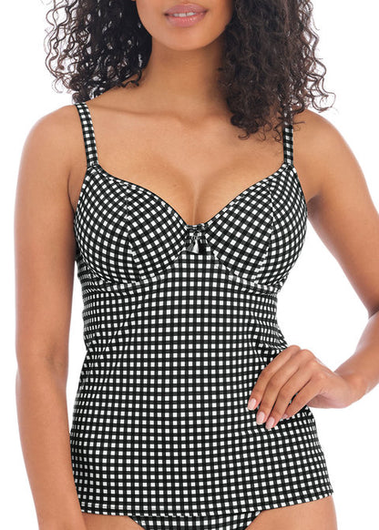 Check In Monochrome Tankini