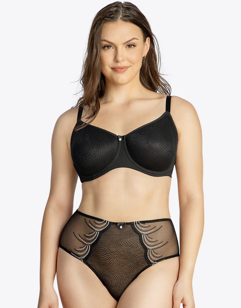 Reggiseno Pearl Black Minimizer PRONTA CONSEGNA