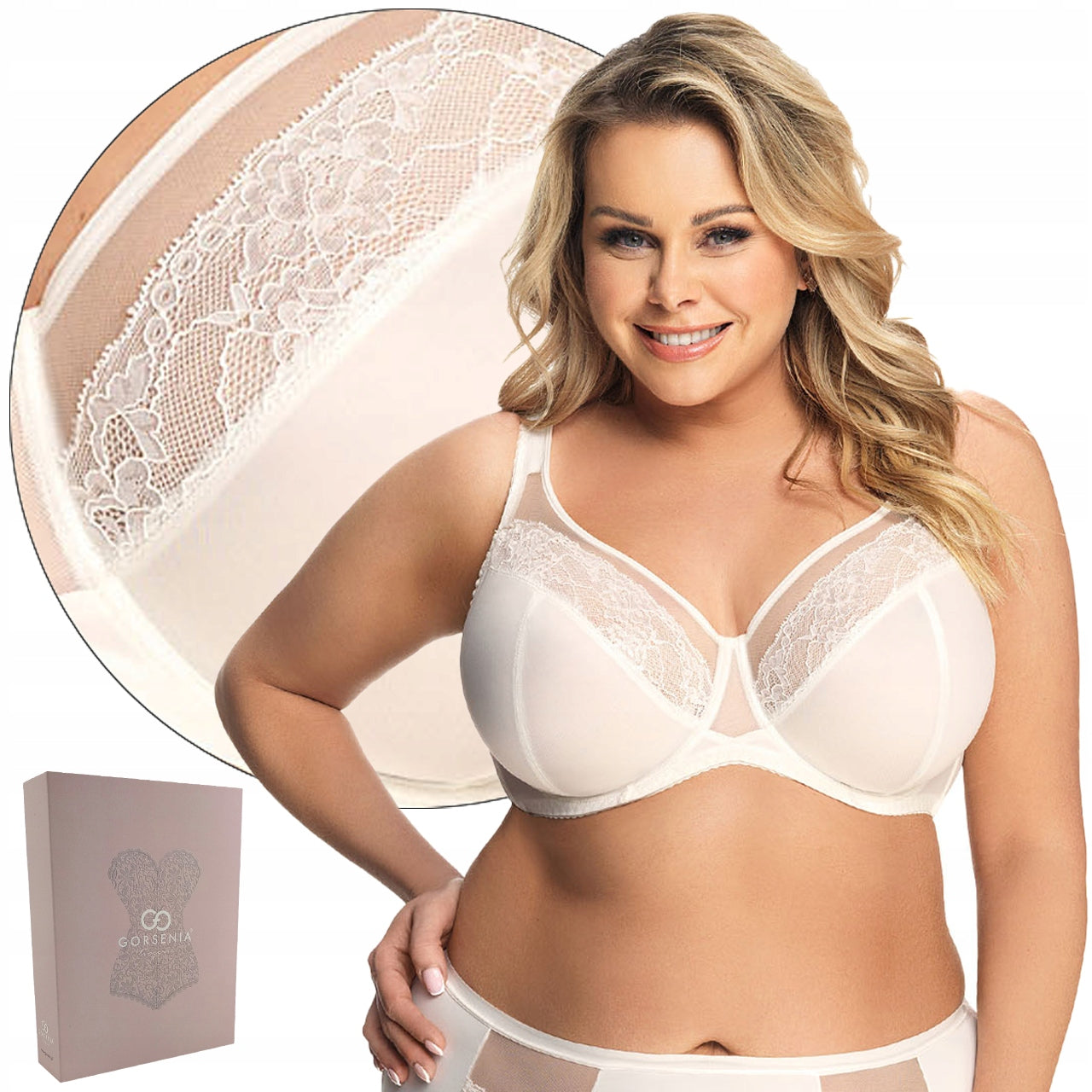 Luisse White Reggiseno Soft