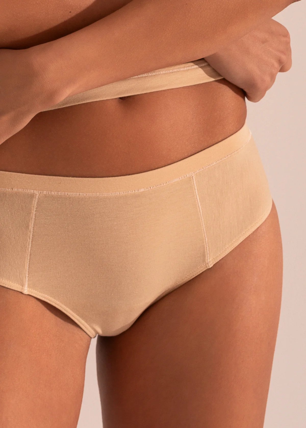 Slip vita alta Bamboo Nudo 220026X