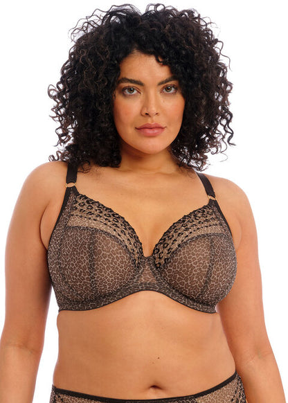 Matilda Leopard Plunge Bra