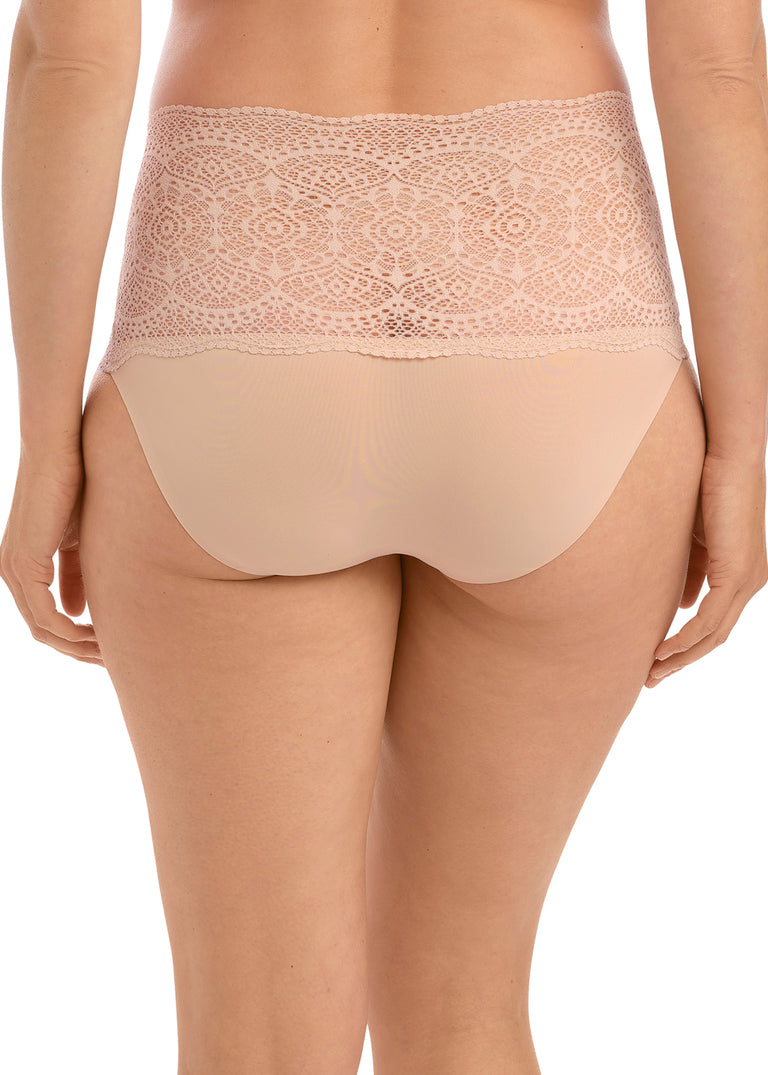 Lace Ease Natural Beige Full Brief