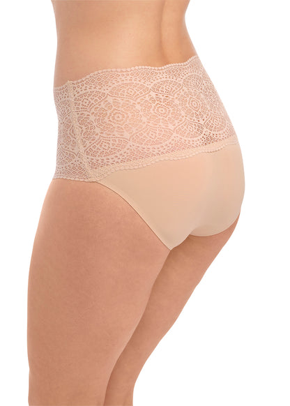 Lace Ease Natural Beige Full Brief