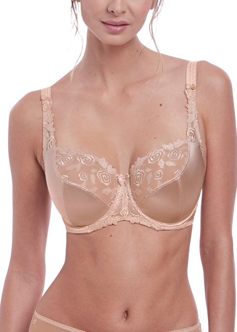 Belle Natural Beige Balcony Bra