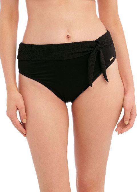 Ottawa Black High Waist Bikini Brief