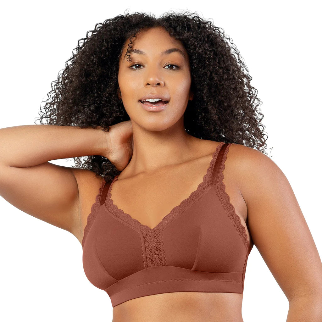 Dalis Bralette senza ferretto in cotone Spice